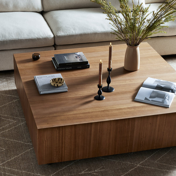 Hudson Large Square Coffee Tbl In Natural