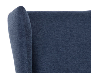 KASEN LOUNGE CHAIR - BELFAST NAVY