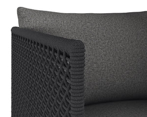 CRETE COUNTER STOOL - DARK GREY - GRACEBAY GREY