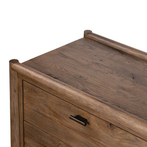 Glenview 9 Drawer Dresser In Weathered Oak