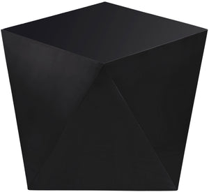 Vernon End Table In Matte Black