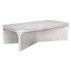 Nova Mahogany Coffee Table in White Wash Finish