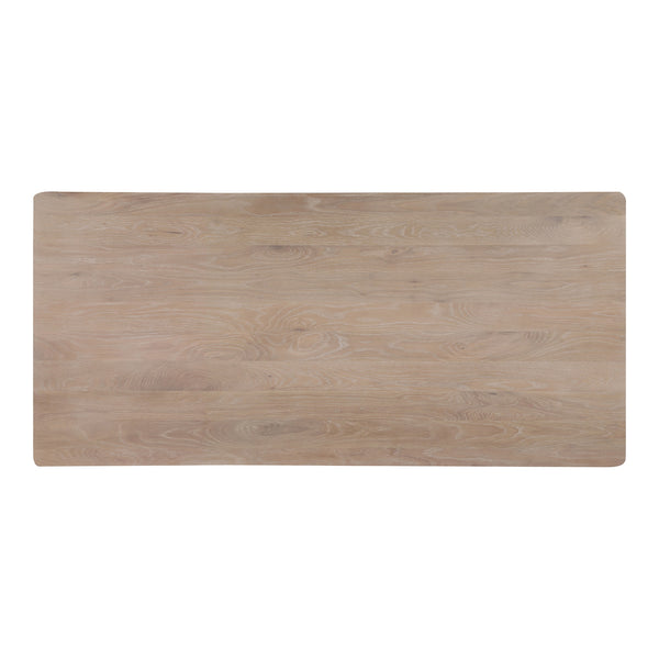 Moe's Silas Dining Table in White Oak