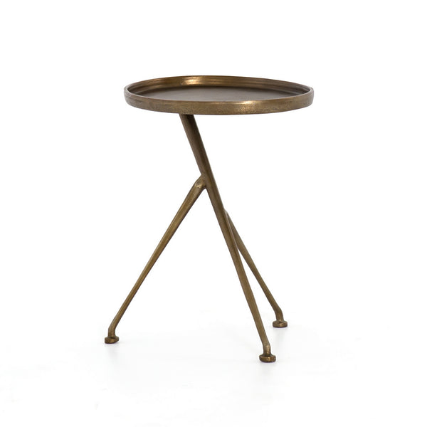 Schmidt Accent Table-Raw Brass
