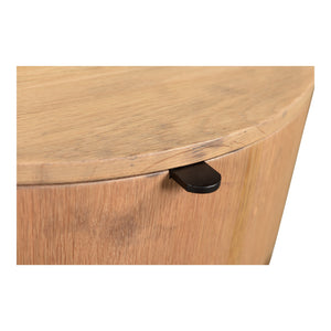 Moe's Theo One Drawer Nightstand in Natural Oak