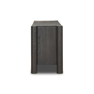 Ezri Media Console - Black Oak