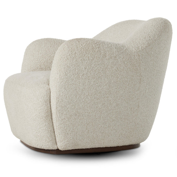 Julius Swivel Chair - Sheldon Ivory