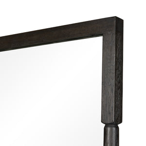 Concord Floor Mirror - Charcoal Oak