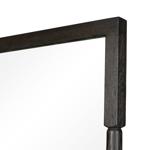 Concord Floor Mirror - Charcoal Oak