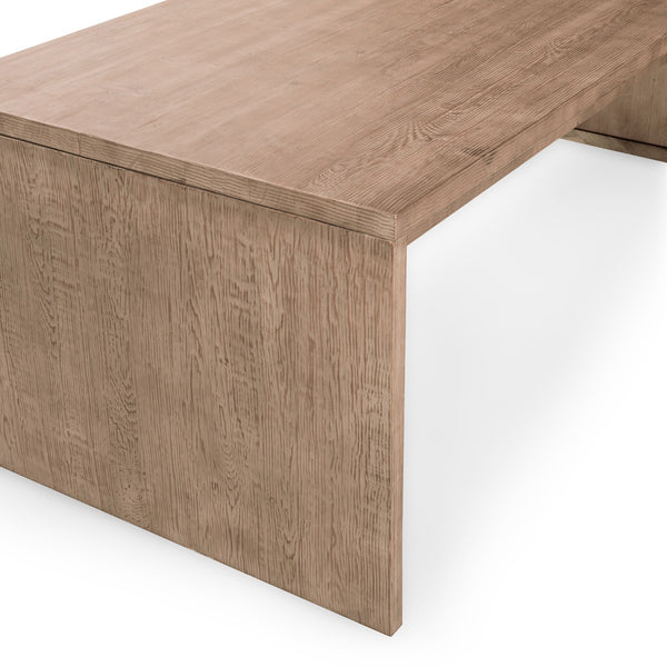 Nalani Solid Wood Rectangle Dining Table - Natural