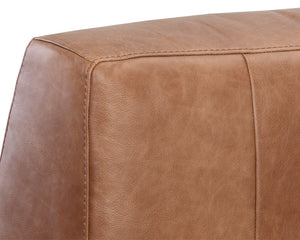 Watson Modular - Armless Chair - Marseille Camel Leather