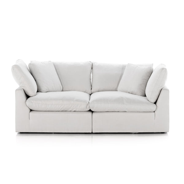 Stevie 2 Pc Sectional Sofa In Anders Ivory