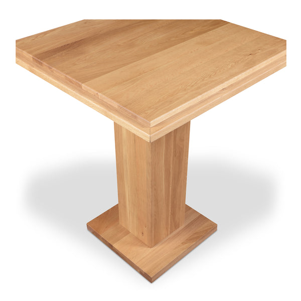 Moe's May Bar Table in Natural Oak