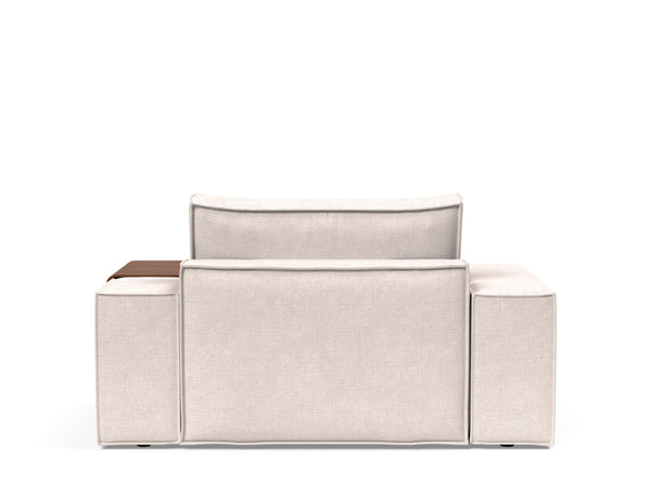 NEWILLA LOUNGER CHAIR W/WIDE ARM RESTS, 39"X61"