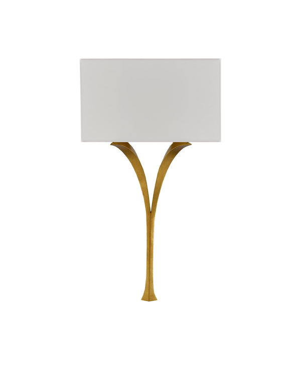 Choisy Wall Sconce In Antique Gold Leaf
