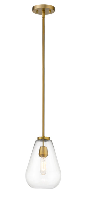 Ayra 1 Light Pendant in Olde Brass Finish