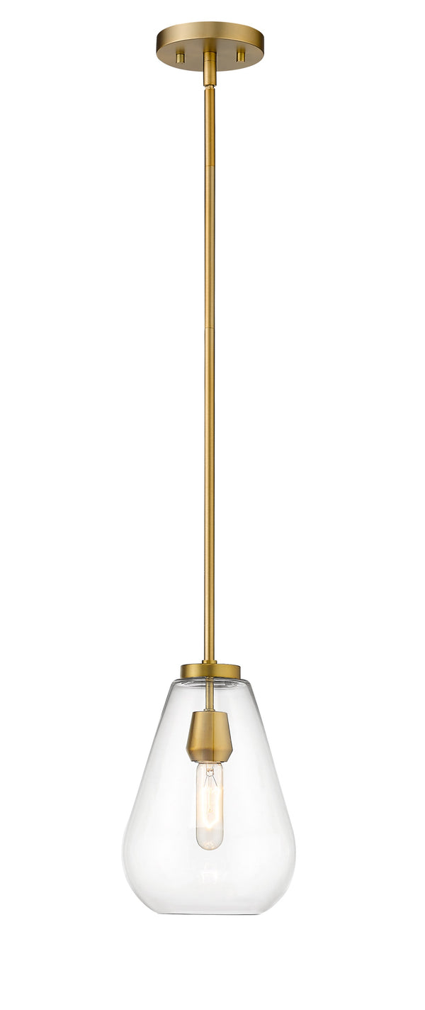 Ayra 1 Light Pendant in Olde Brass Finish
