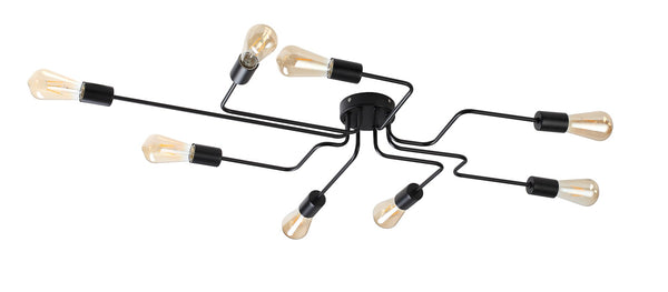 Milo Flush mount lamp - black