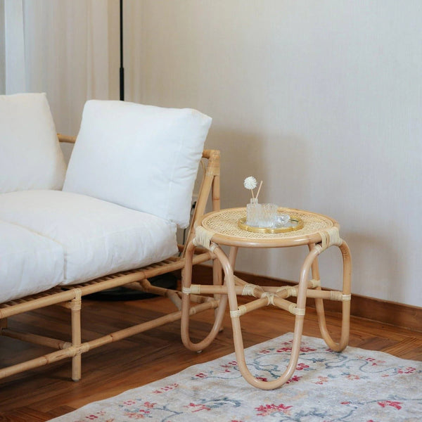 Viggo Rattan Side Table