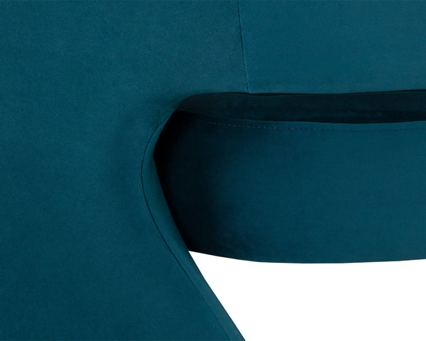 ROSALIA LOUNGE CHAIR - TIMELESS TEAL