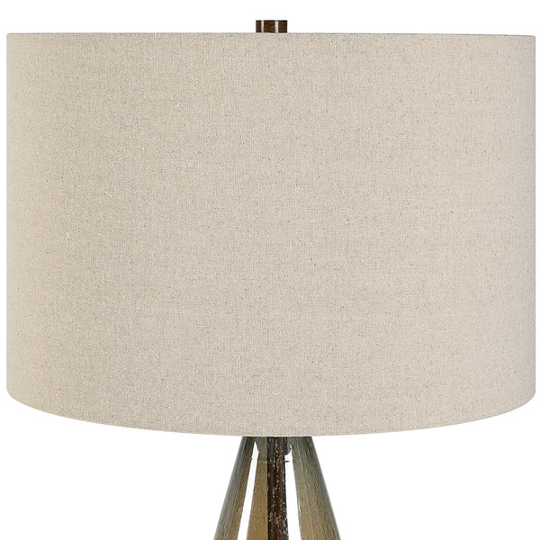 Baltic Teardrop Glass Table Lamp