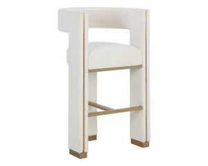 ADAMINA BARSTOOL - RHEA LIGHT BARLEY