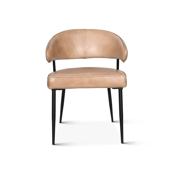 Dover Armchair, Antique Ivory Leather