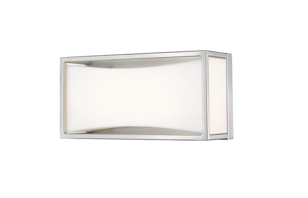 Baden 1 Light Vanity in Brushed Nickel Finish