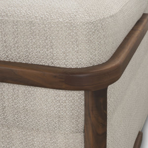 Warner Oatmeal 2 Piece Long Sofa Set