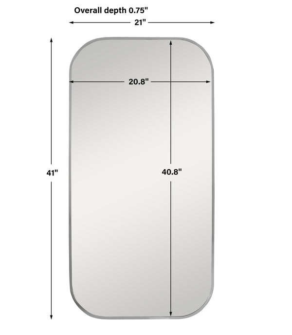 Taft Polished Nickel Mirror