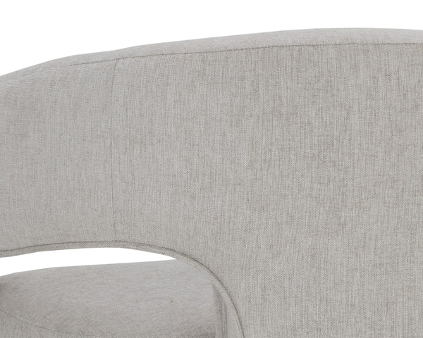 ISIDORE DINING ARMCHAIR - ERNST SANDSTONE
