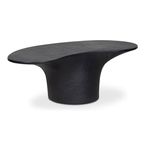 Yumi Outdoor Coffee Table in Black