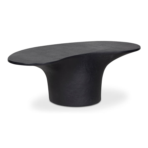 Yumi Outdoor Coffee Table in Black