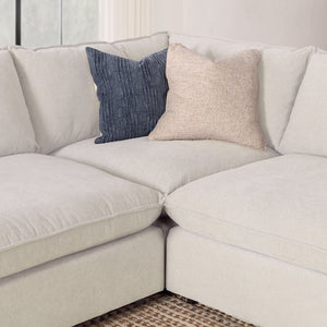 Caplan 6-Piece Modular Sectional w/ Ottoman in Elite-Ivory