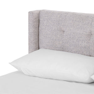 Newhall Queen Bed In Plushtone Linen