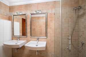 Zaid 2 Light Vanity in Brushed Nickel Finish