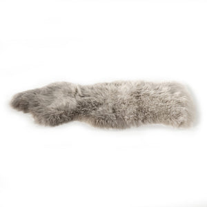 Lalo Ombre Throw - Light Grey Ombre