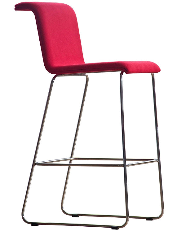 beaver counter stool in wool