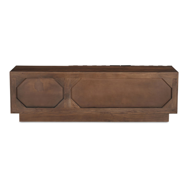 Moe's Easton Media Cabinet Brown Wood