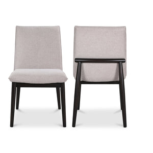 Moe's Charlie Dining Chair Beige – Set of 2