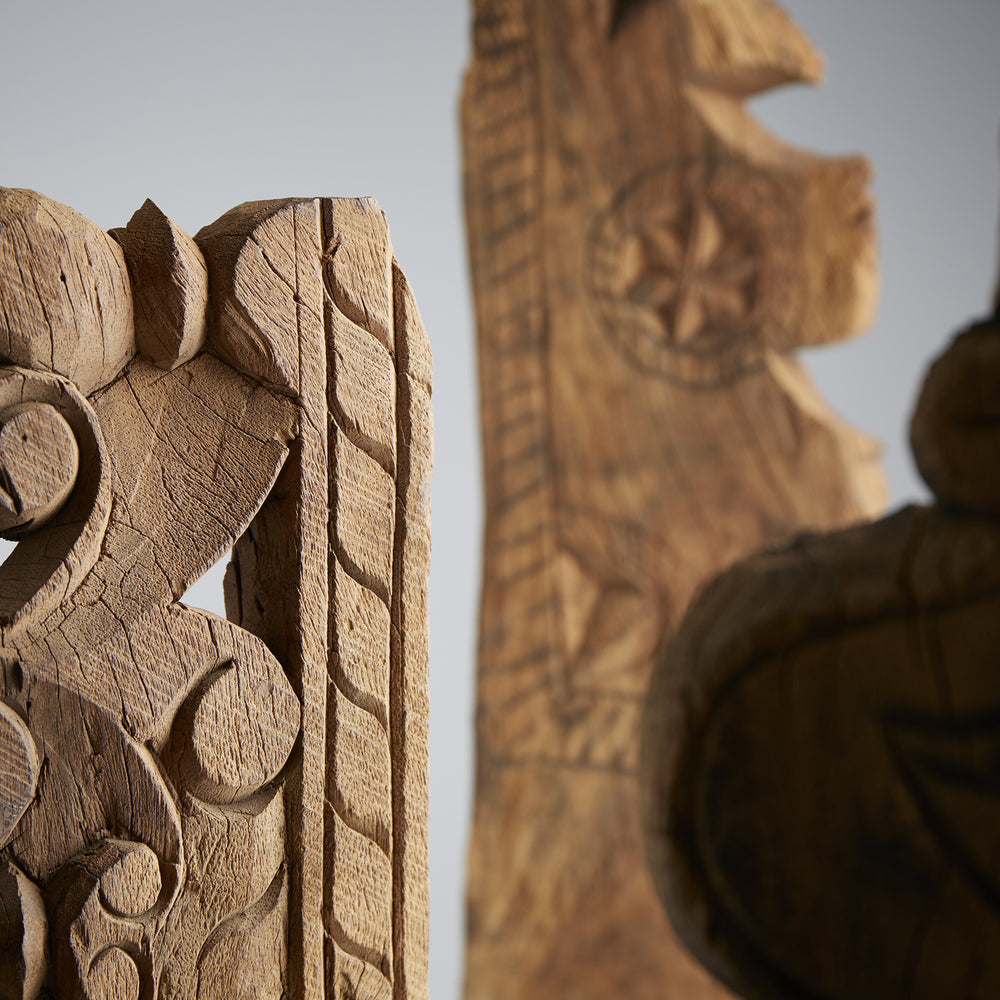 Med Neolithic Sculpture in Walnut