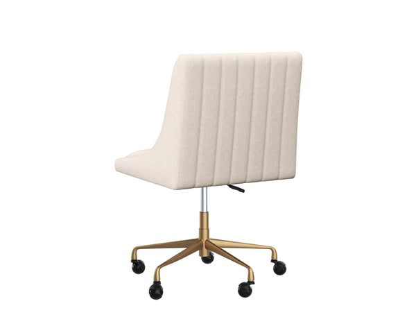 HALDEN OFFICE CHAIR - BEIGE LINEN