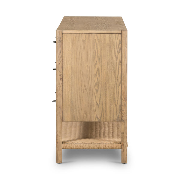 Zuma 6 Drawer Dresser In Dune Ash