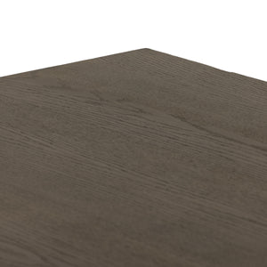 Tia Dining Table 108" In Drifted Oak Solid