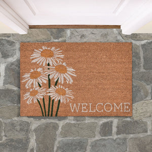 Classic Home Daisy Welcome Doormat 24x36