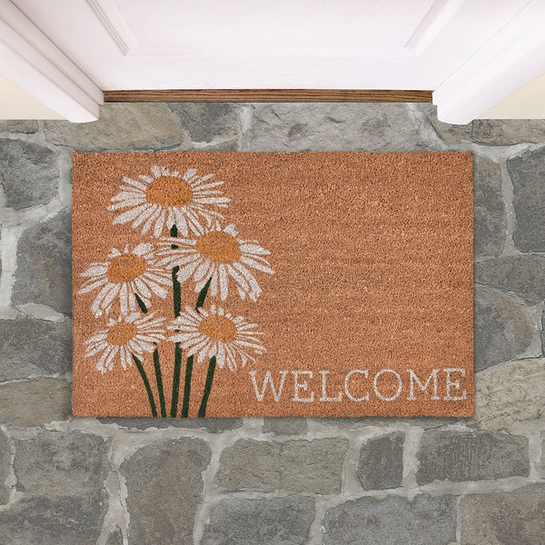 Classic Home Daisy Welcome Doormat 24x36