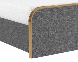 TOMETI BED - FULL - CHACHA GREY