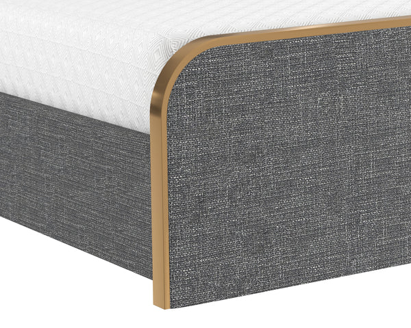 TOMETI BED - FULL - CHACHA GREY