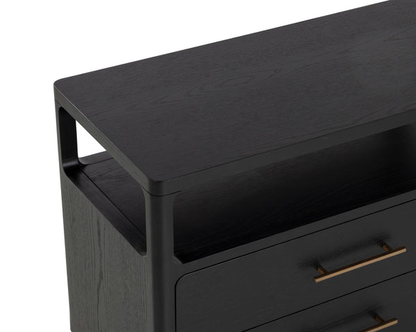DANETTE NIGHTSTAND - BLACK