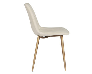 Drew Dining Chair - Champagne Gold - Antonio Linen
